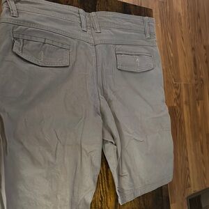 Men's Gray Casual Shorts
